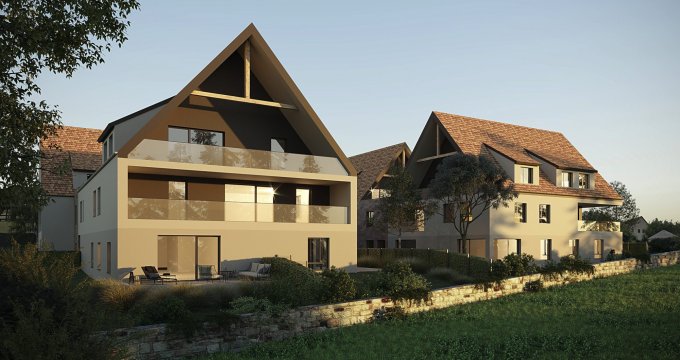 Achat / Vente immobilier neuf Breuschwickersheim coeur de bourg à 20 min de Strasbourg (67112) - Réf. 9419