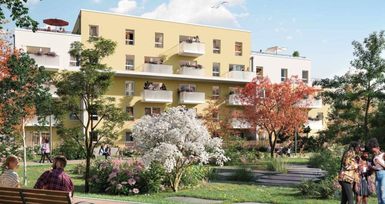 Achat / Vente immobilier neuf Mulhouse à 11 min en bus C5 de Dornach Gare Dmc (68100) - Réf. 8837