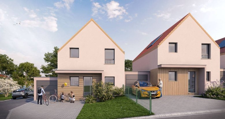 Achat / Vente immobilier neuf Osthoffen à 20 minutes en voiture de Strasbourg (67990) - Réf. 9426