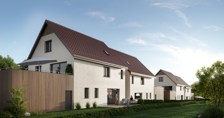 Achat / Vente immobilier neuf Scharrachbergheim-Irmstett au coeur des vignes (67310) - Réf. 7059