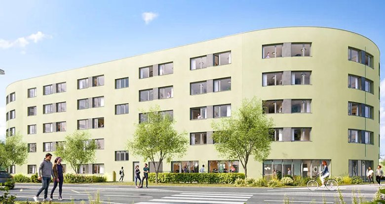 Achat / Vente immobilier neuf Schiltigheim résidence étudiante à 8 min du parc d’activités (67300) - Réf. 11022