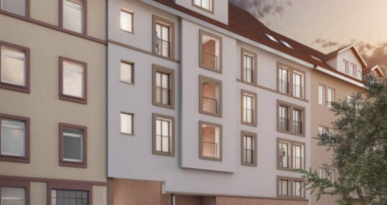 Achat / Vente immobilier neuf Strasbourg à l'entrée de Koenighoffen moins de 5 min du Tram F (67000) - Réf. 10971