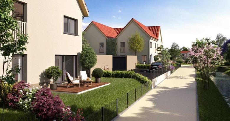 Achat / Vente immobilier neuf Turckheim cadre calme et verdoyant au pied des Vosges (68230) - Réf. 9115