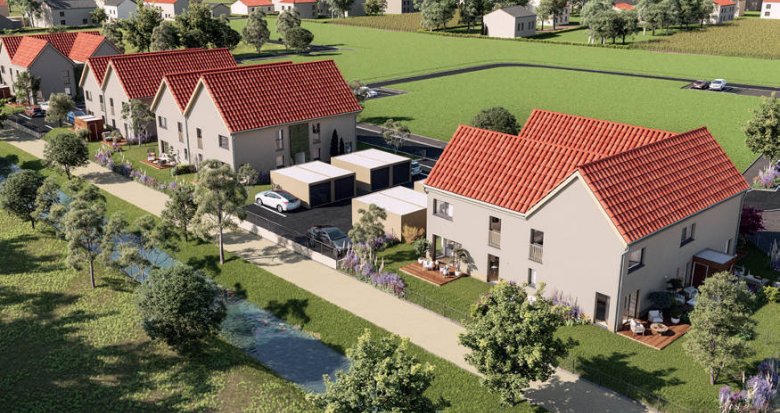 Achat / Vente immobilier neuf Turckheim cadre calme et verdoyant au pied des Vosges (68230) - Réf. 9115