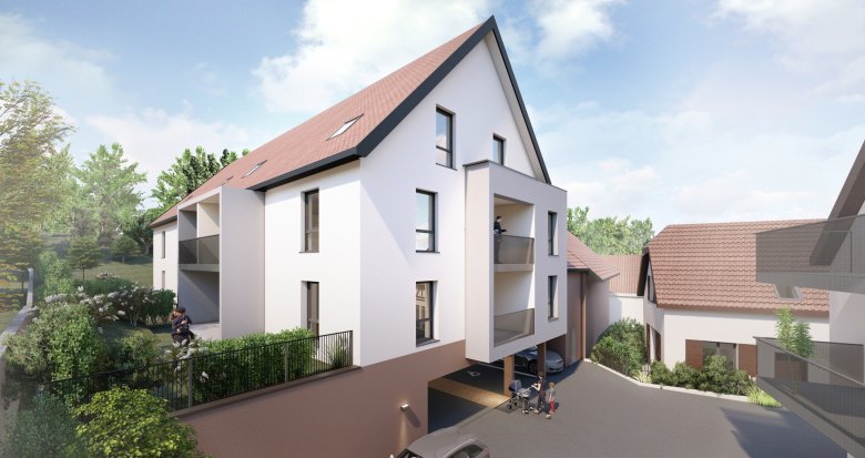 Achat / Vente immobilier neuf Vendenheim à 20 min de route de Strasbourg et Haguenau (67550) - Réf. 9461