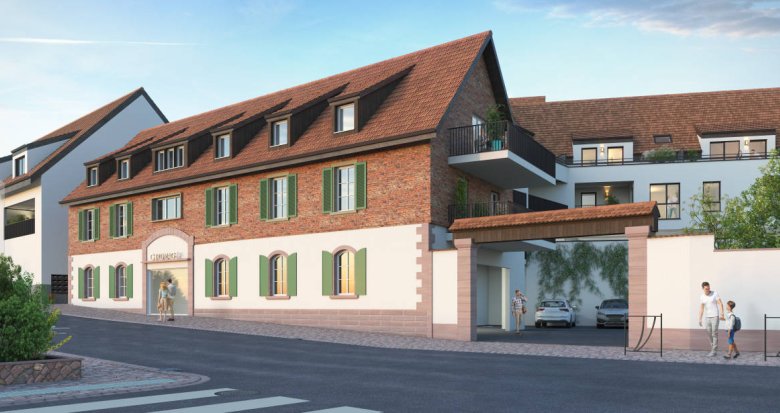 Achat / Vente immobilier neuf Wasselonne proche centre à 20 km de Strasbourg (67310) - Réf. 10922