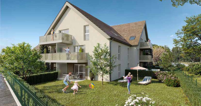 Achat / Vente immobilier neuf Wittelsheim à 15 minutes de Mulhouse (68310) - Réf. 11795