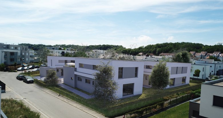 Achat / Vente immobilier neuf Sierentz proche du centre et de la gare TER (68510) - Réf. 10810