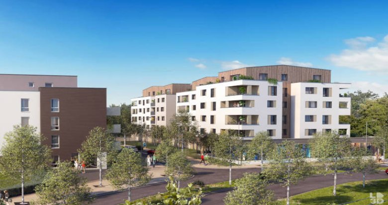 Achat / Vente immobilier neuf Strasbourg Elsau à 300m du tramway B (67000) - Réf. 12141